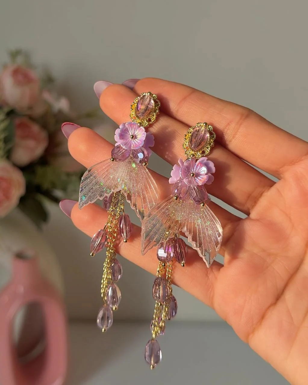 Magical Mermaid Dreamy Earrings - Image 2