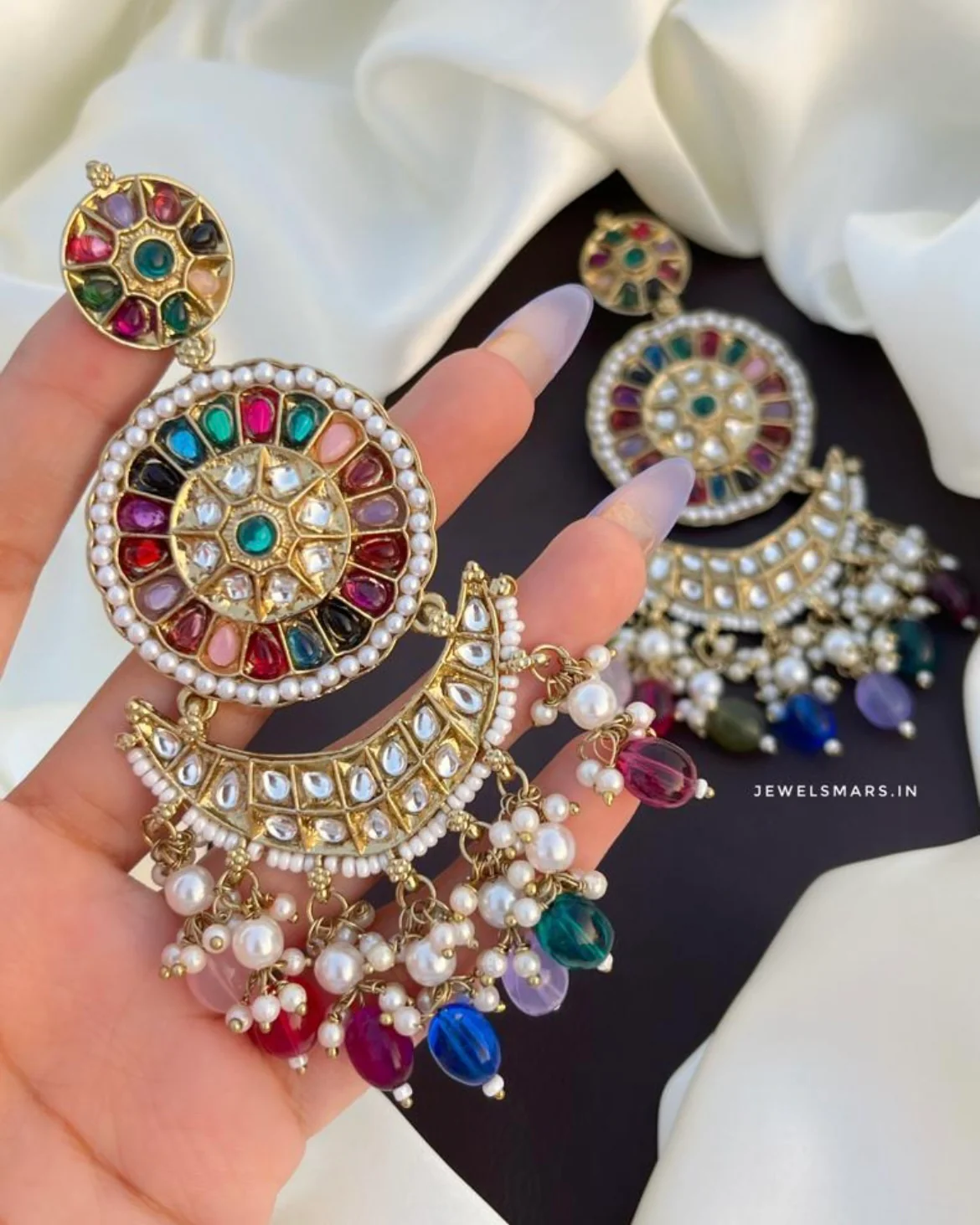 Maharani Earrings ( handmade) - Image 2