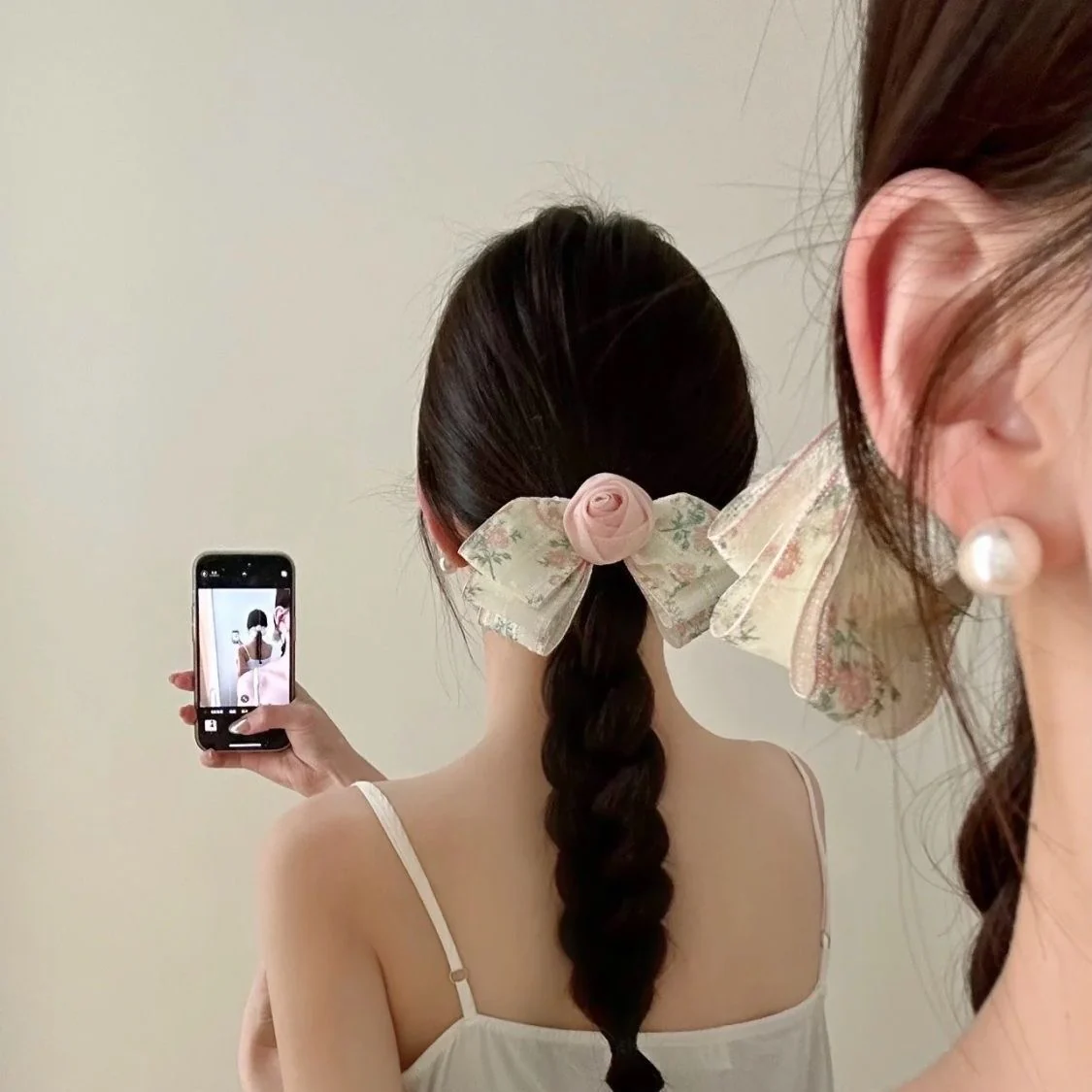 Maiden of the Woods! Bow Hair Clip - Image 3