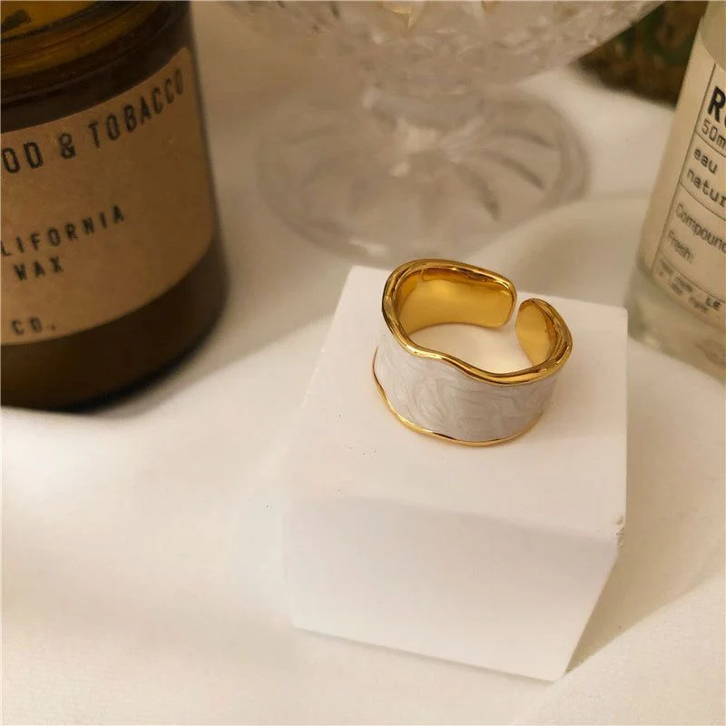 Marbled Muse Statement Ring - Image 2