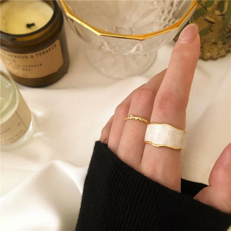 Marbled Muse Statement Ring - Image 3