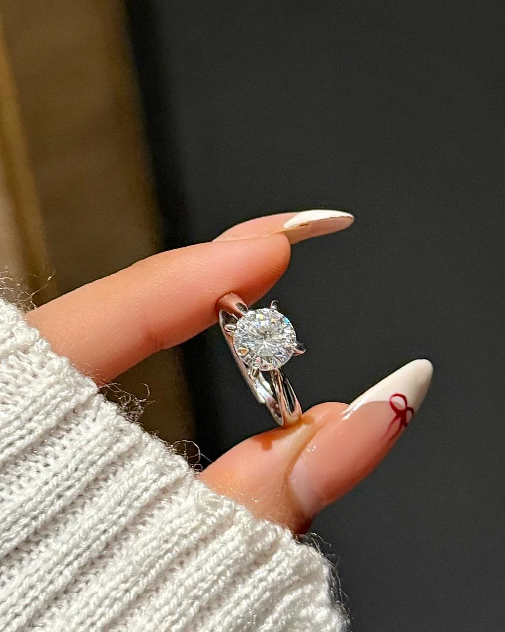 Marie Lucy Solitaire Ring - Image 3