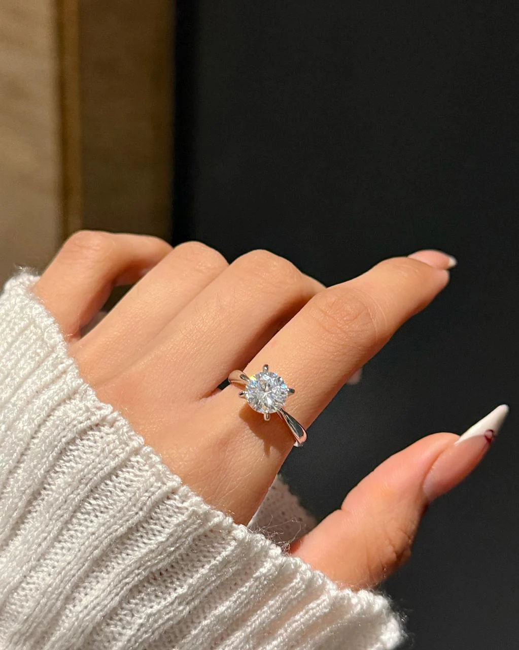 Marie Lucy Solitaire Ring - Image 4