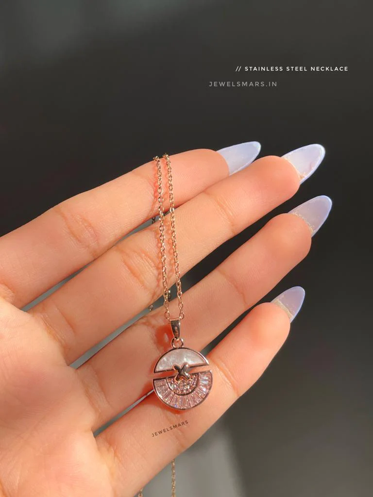 Martini Necklace (stainless steel) - Image 2