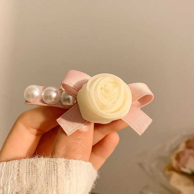 Mary Jane Rose Hair Clip