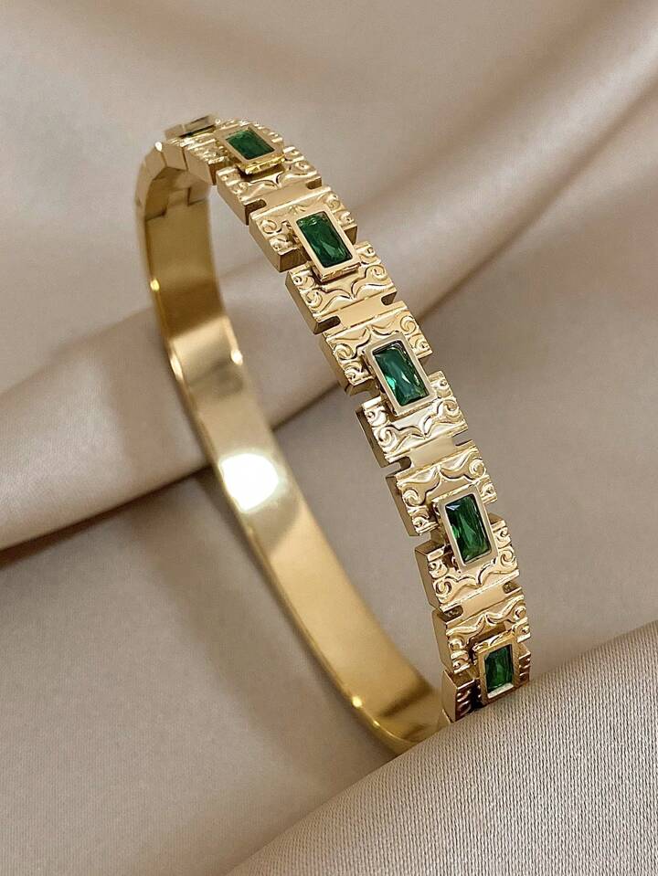 Vintage vibes Green Bracelet