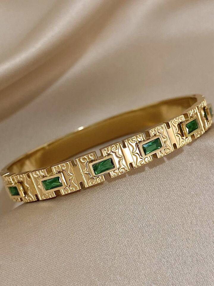 Vintage vibes Green Bracelet - Image 3