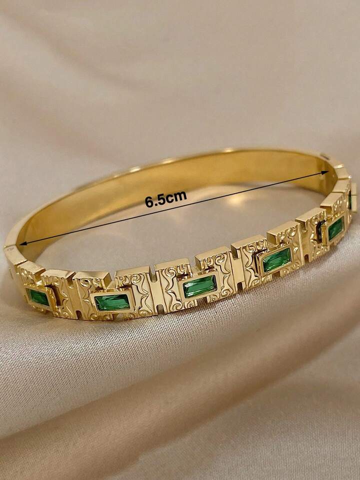 Vintage vibes Green Bracelet - Image 5