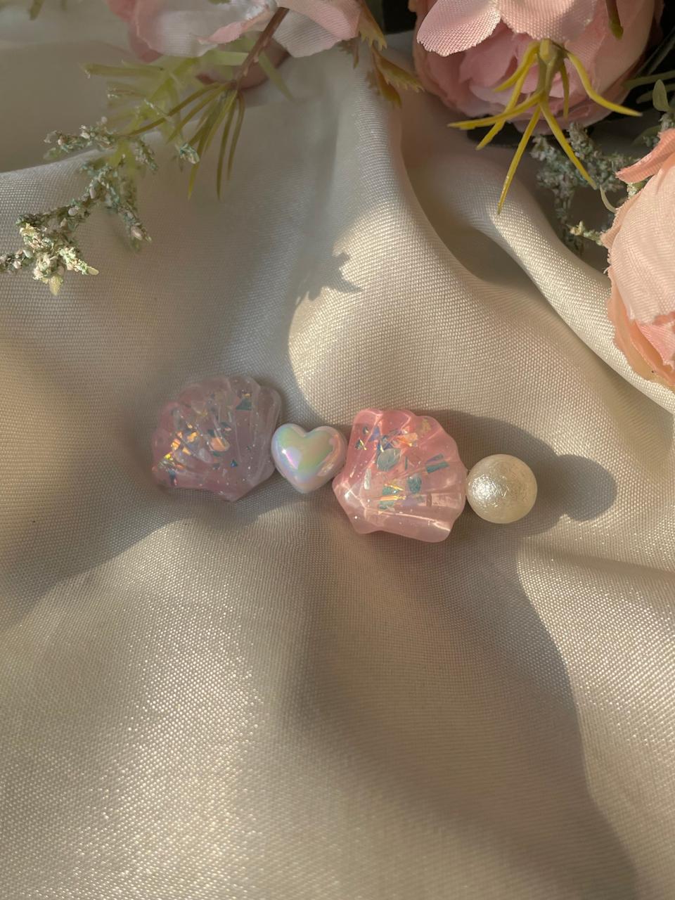 Mauve Mermaid Hair Clip - Image 2