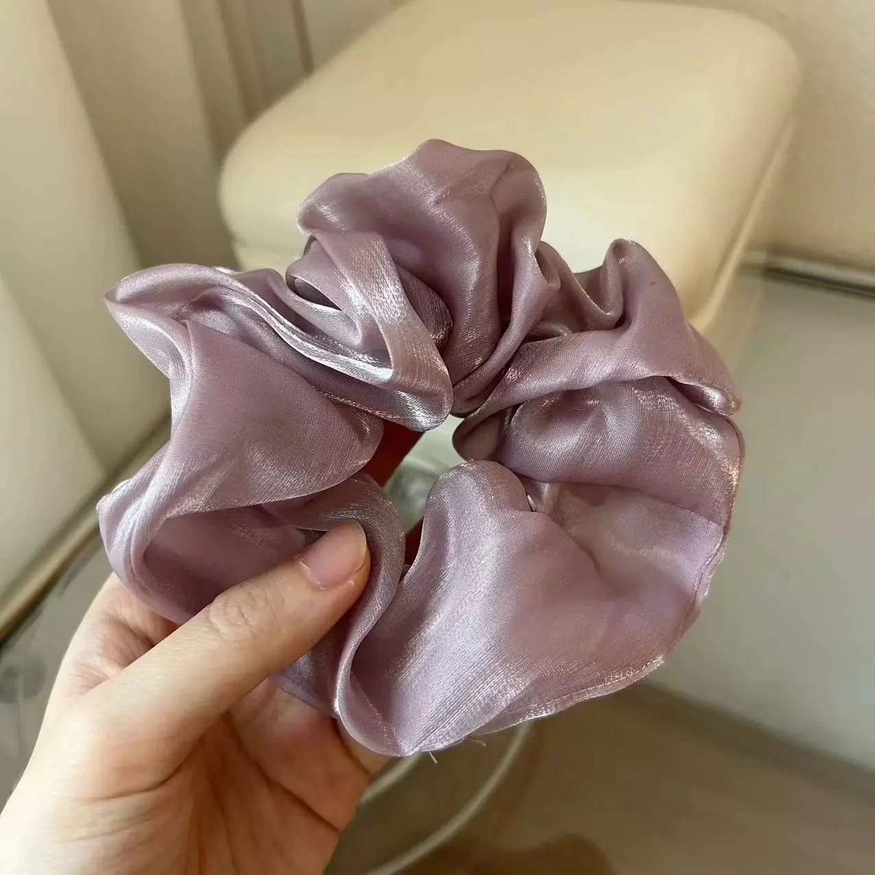 Mauve Moment Scrunchies (Pack of 2) - Image 4