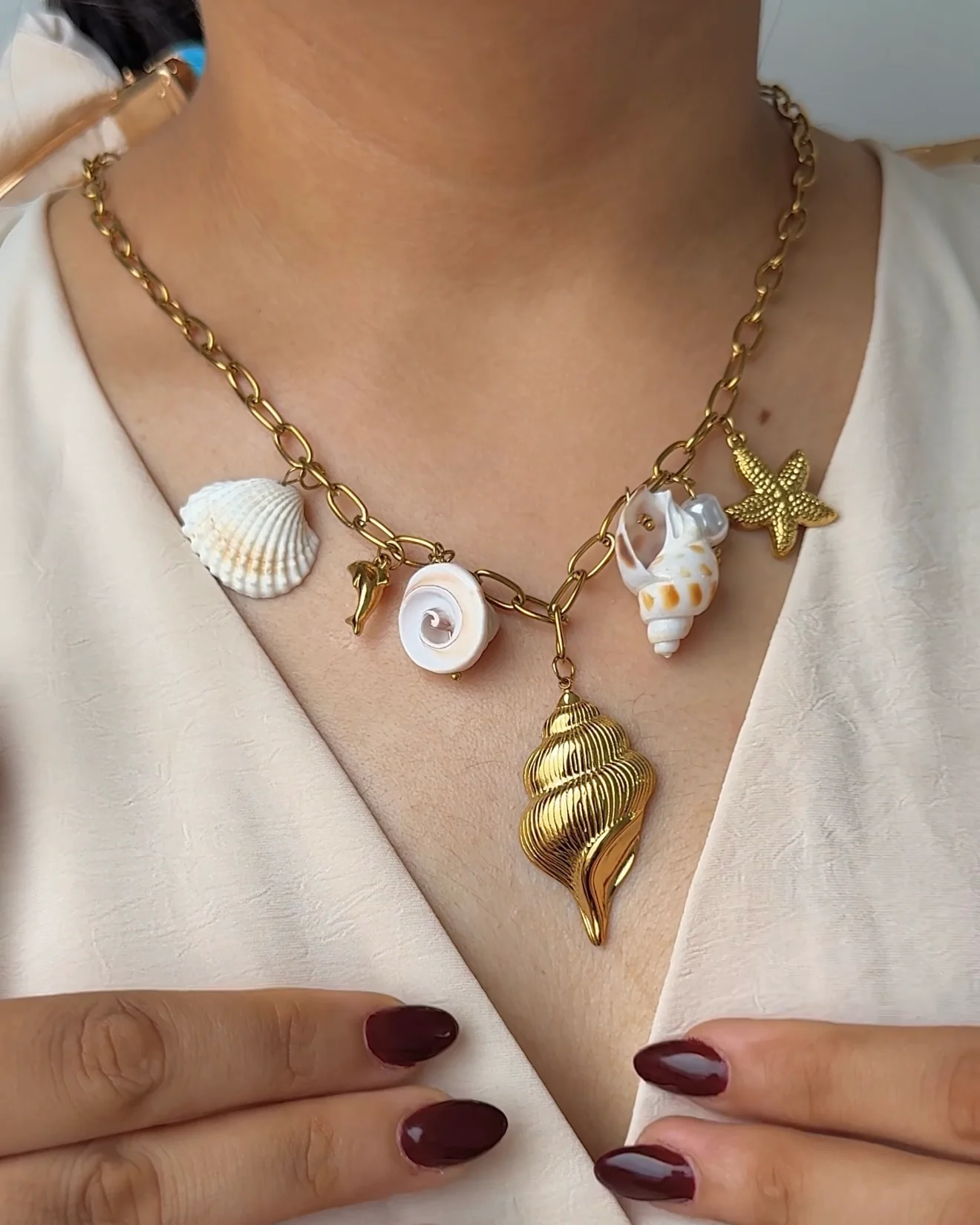 Maximalist Mediterranean Necklace - Image 2