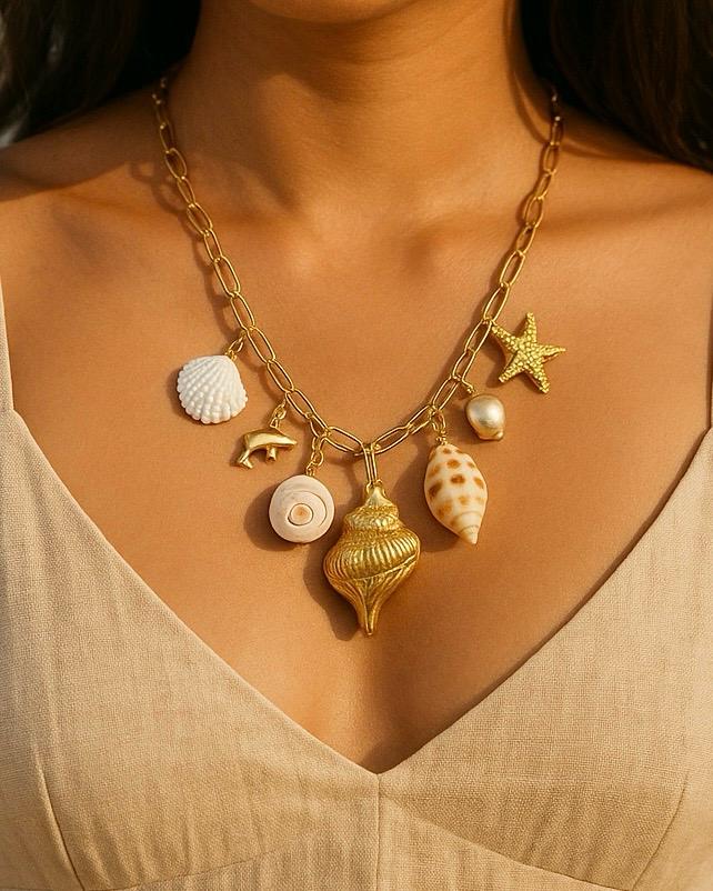 Maximalist Mediterranean Necklace - Image 3
