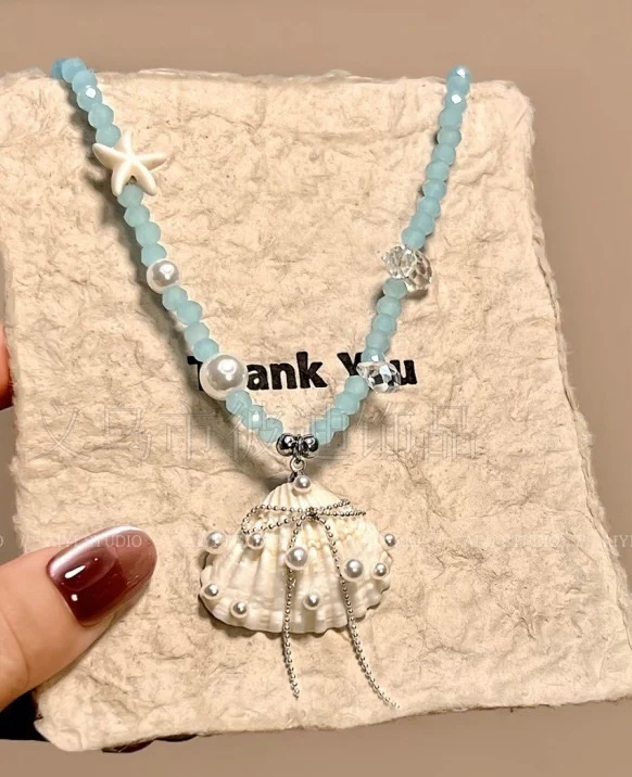 Mermaid Enchant Beaded Necklace - Image 3