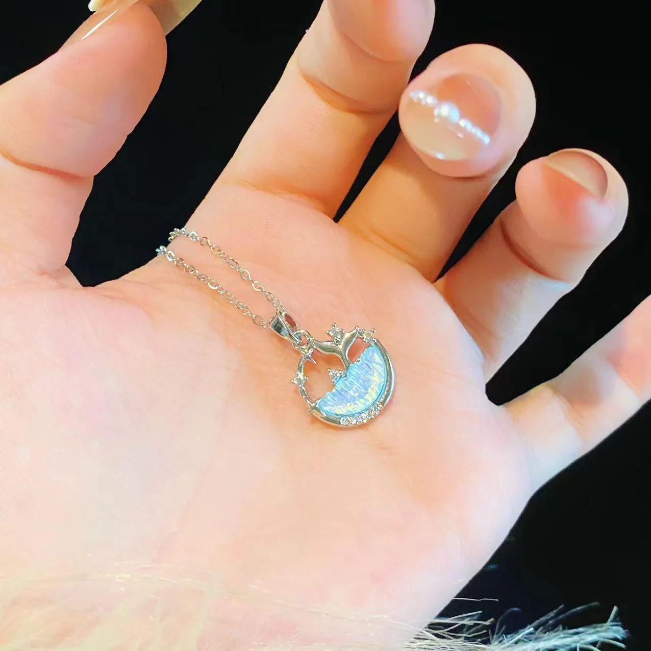 Mermaid In the Sea Necklace - Image 2