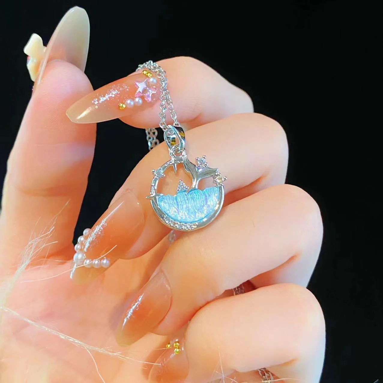 Mermaid In the Sea Necklace - Image 3
