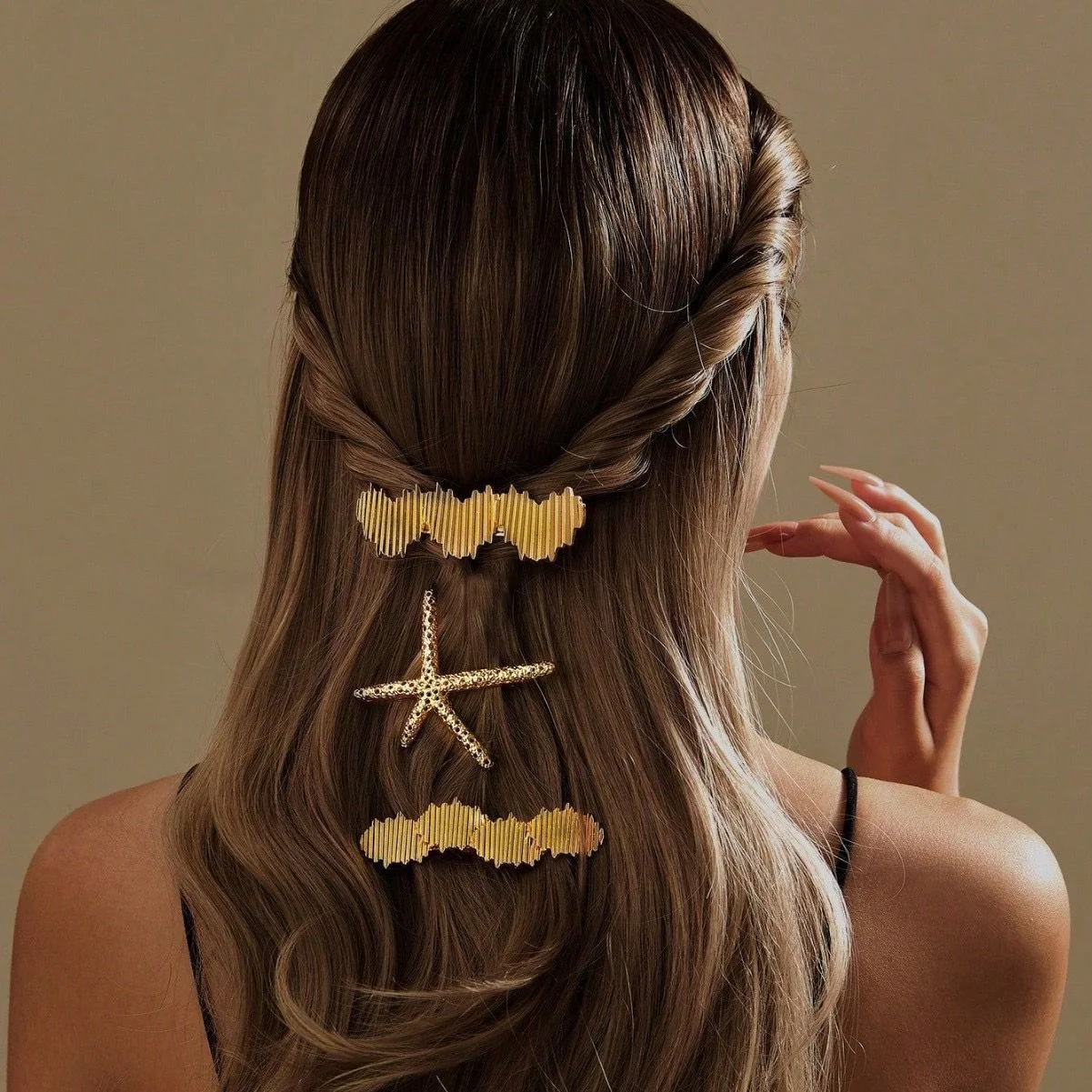 Metal Starfish Hairclip - Image 3