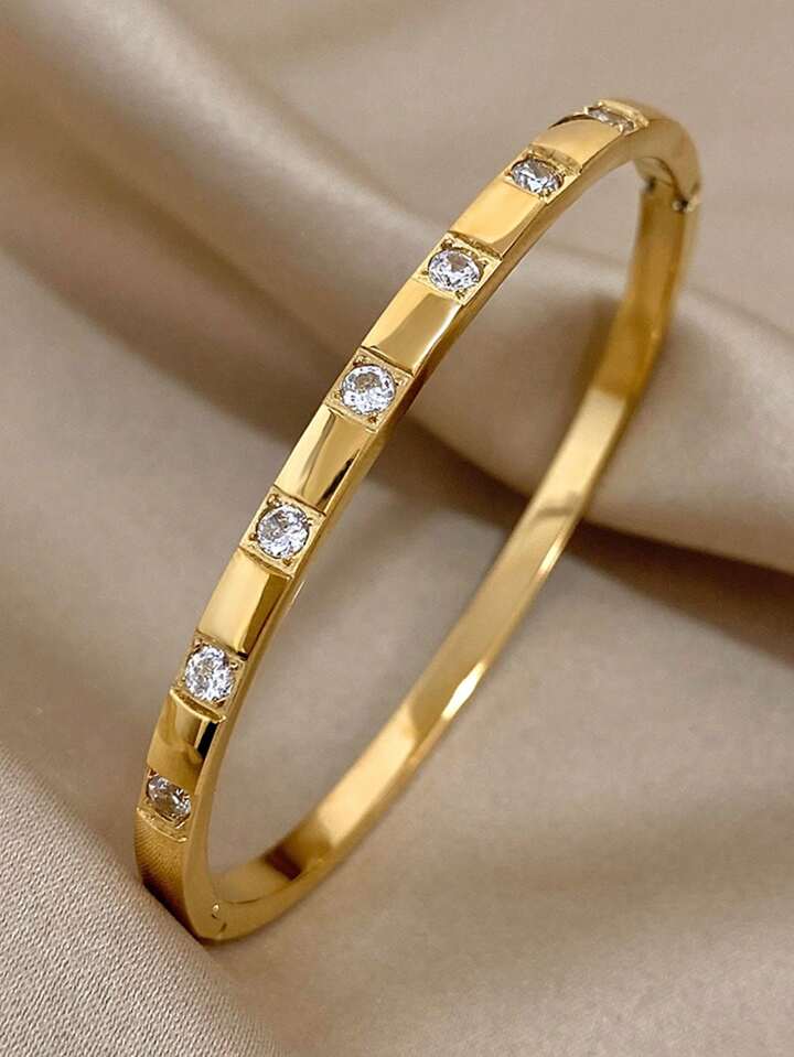 Midas Glinted Gold Bracelet - Image 8