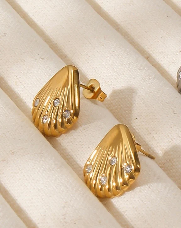 Mimosa Shell Earrings