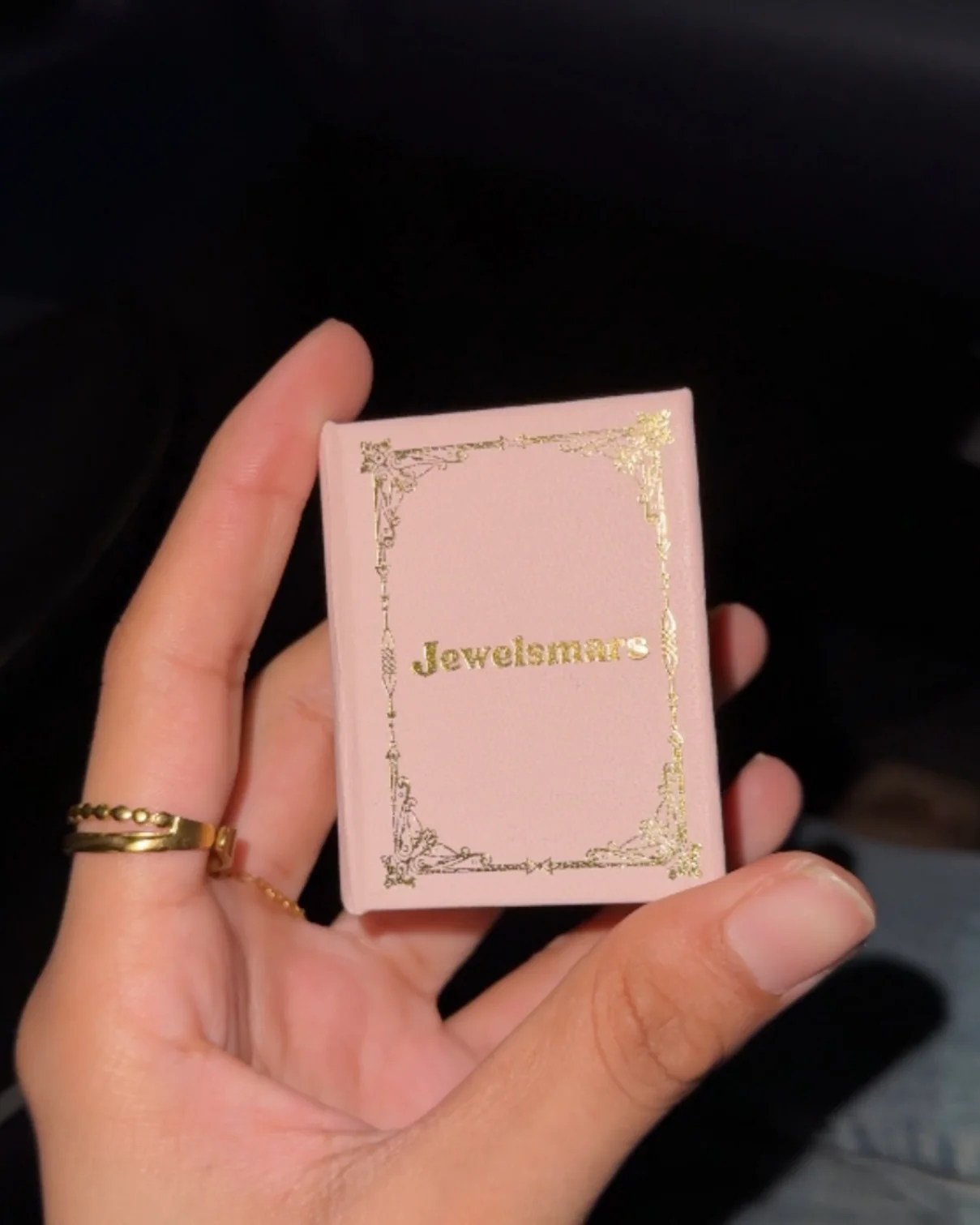 Mini Book Gift Box with Ring