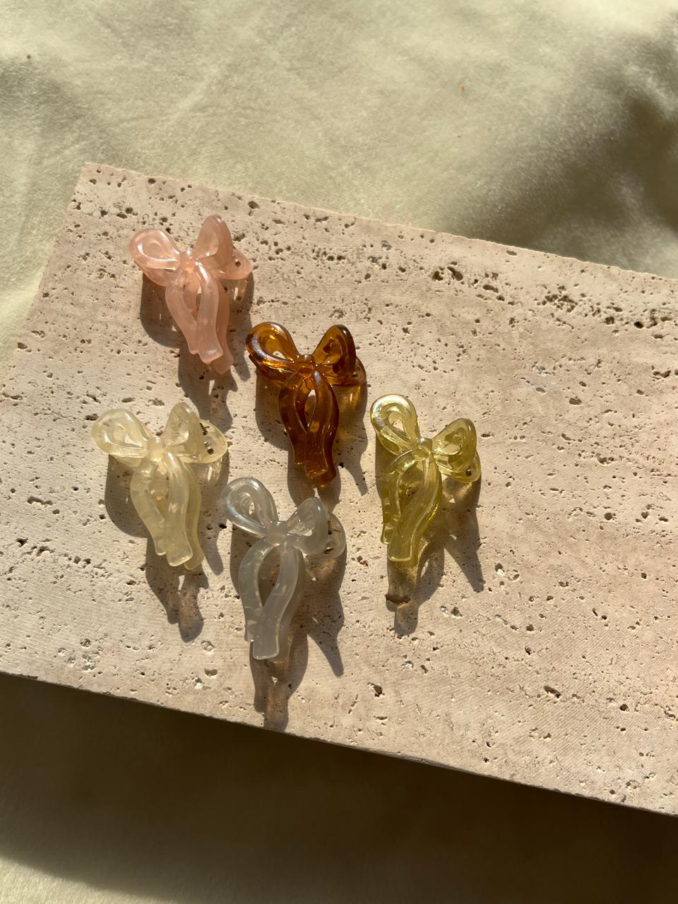 Mini Bow Claw Clips - Image 2