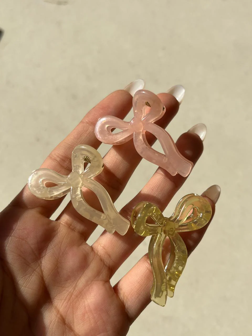 Mini Bow Claw Clips - Image 3