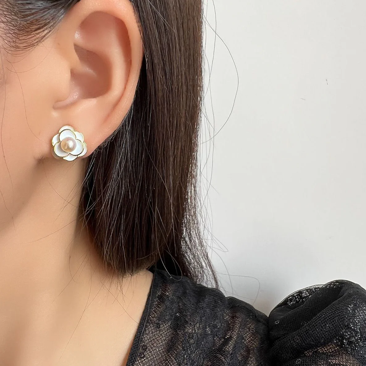 Mini Floral Earrings - Image 4