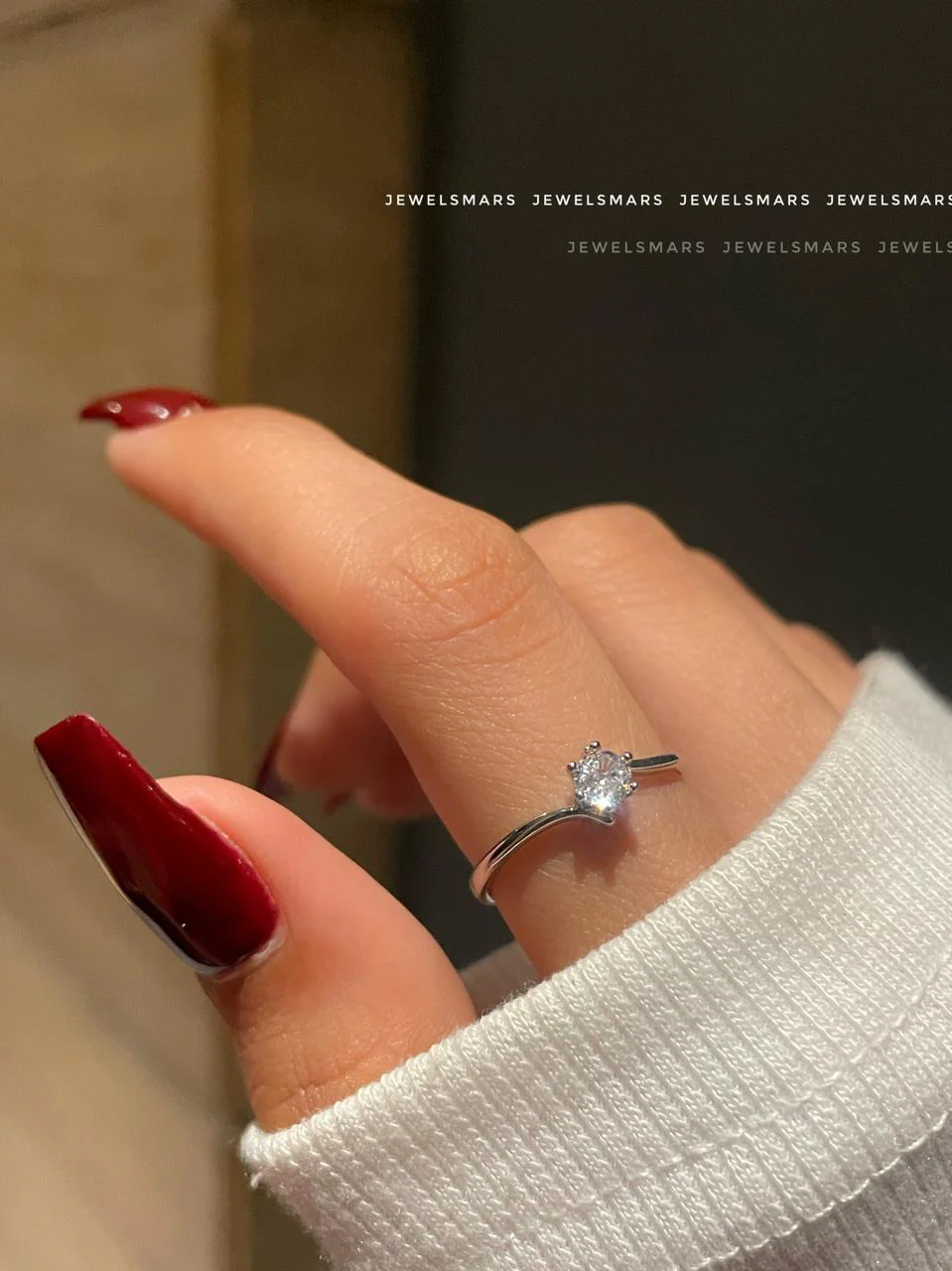 Mini Solitaire Ring