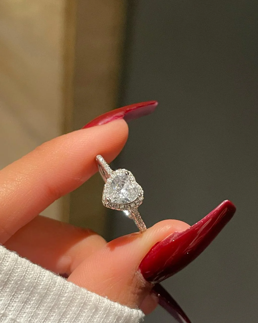Mini Valentina Heart Ring - Image 2