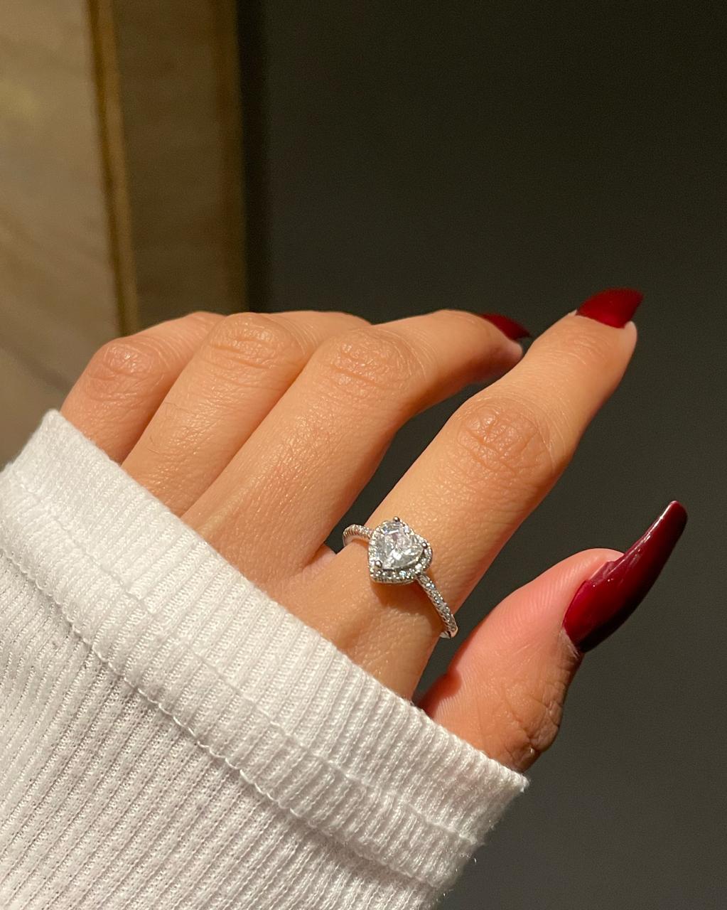 Mini Valentina Heart Ring - Image 4