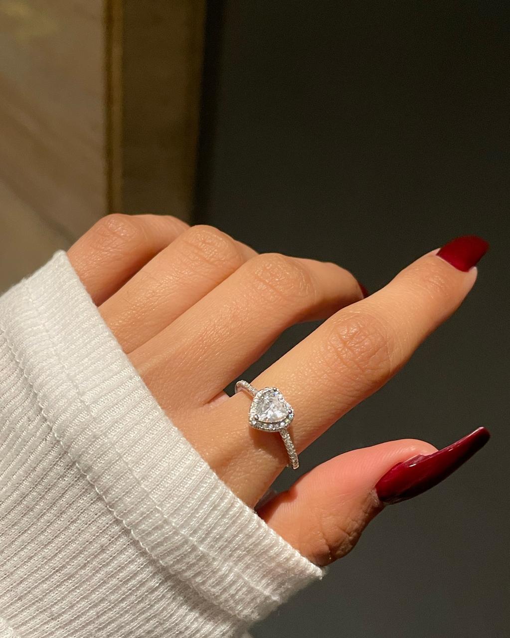 Mini Valentina Heart Ring - Image 5
