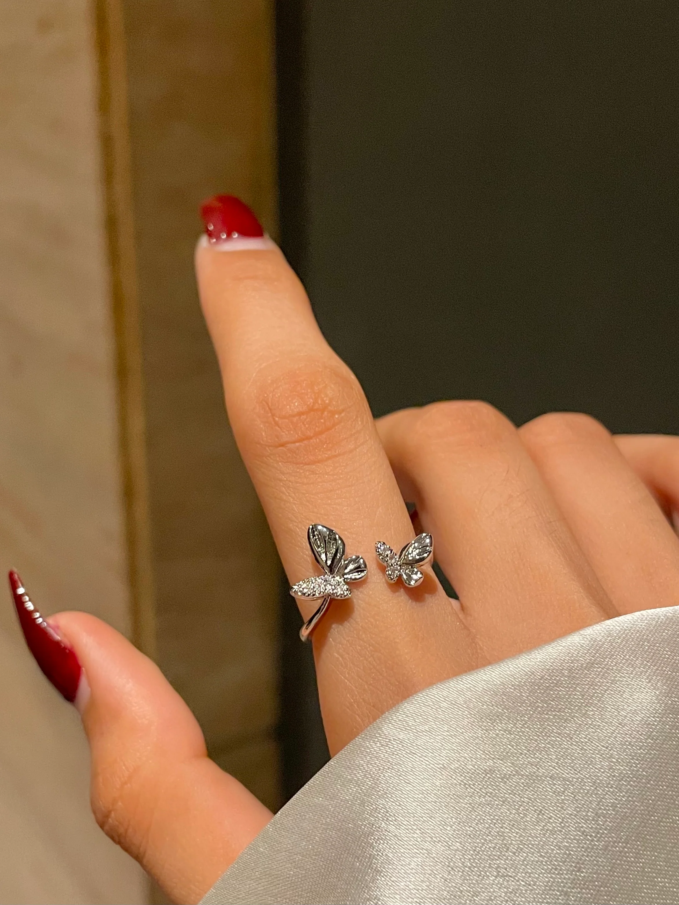 Minimal Butterflies Ring - Image 2