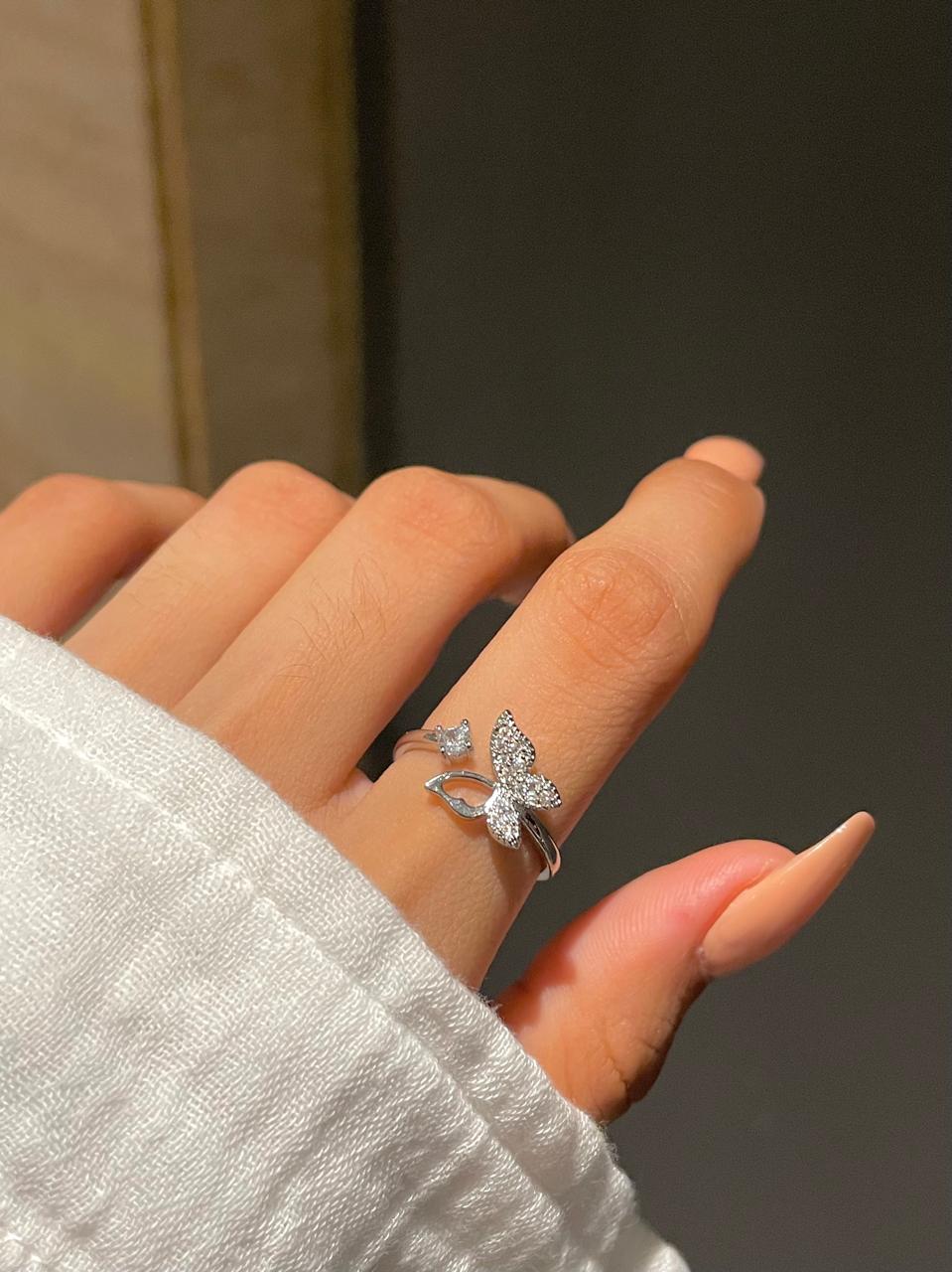 Minimal Butterfly Ring - Image 2