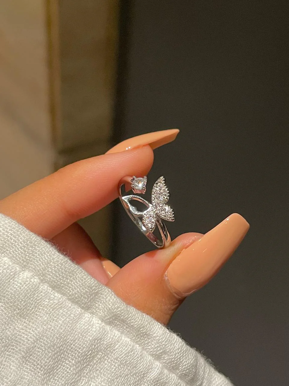 Minimal Butterfly Ring - Image 3