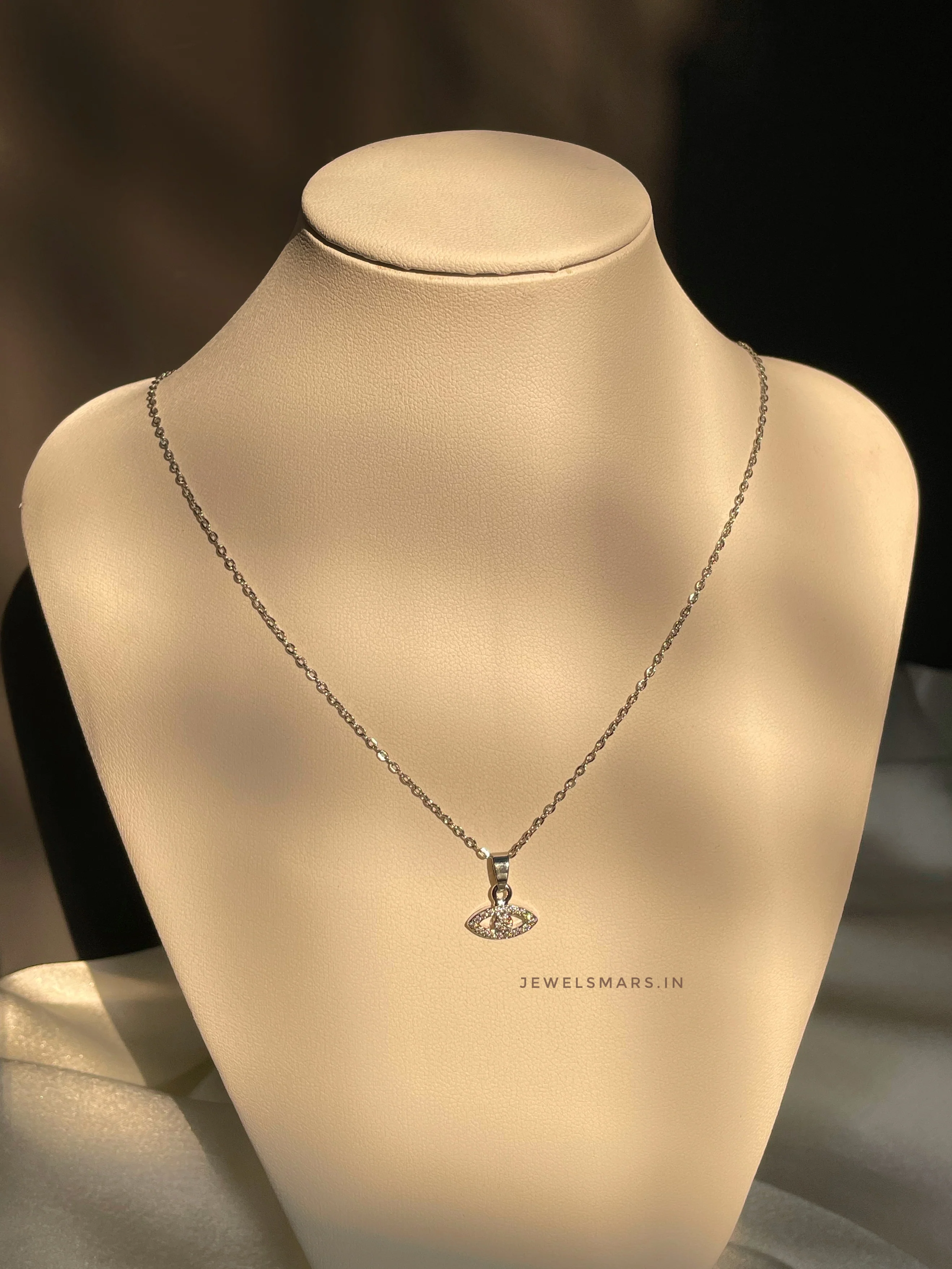 Minimal Evil Eye necklace - Image 2
