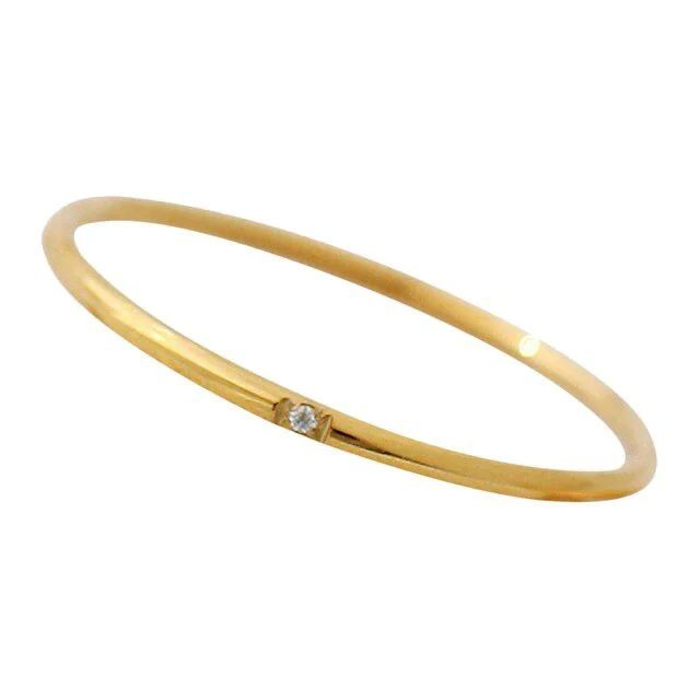 Minimal Promise Ring - golden (stainless steel) - Image 3