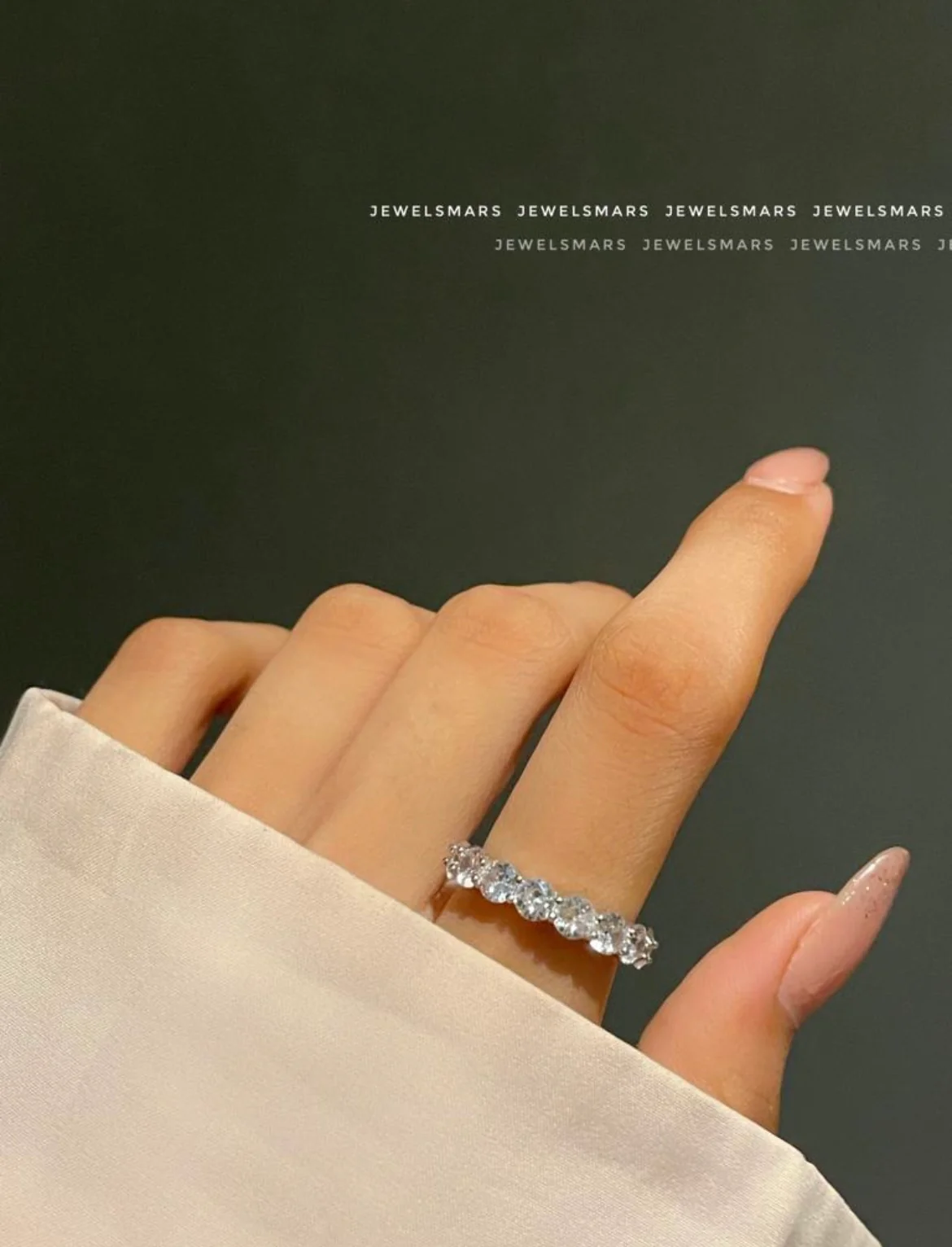 Minimalist Promise Ring Band - Image 2