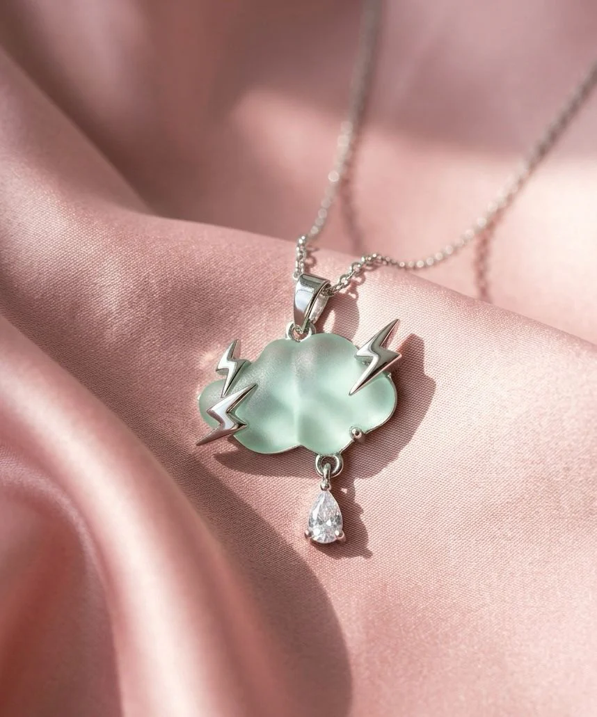 Minty Thunder Necklace