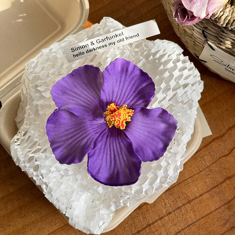 Moana Purple Hawaiian Hair Clip - Image 3