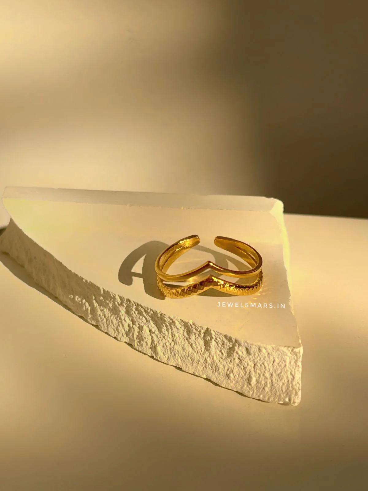 Monarch Ring ( gold plated)