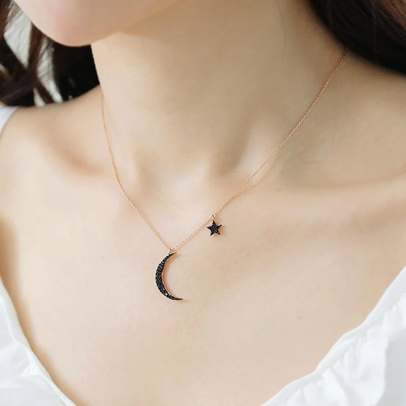 Moon Star Love Necklace - Image 2