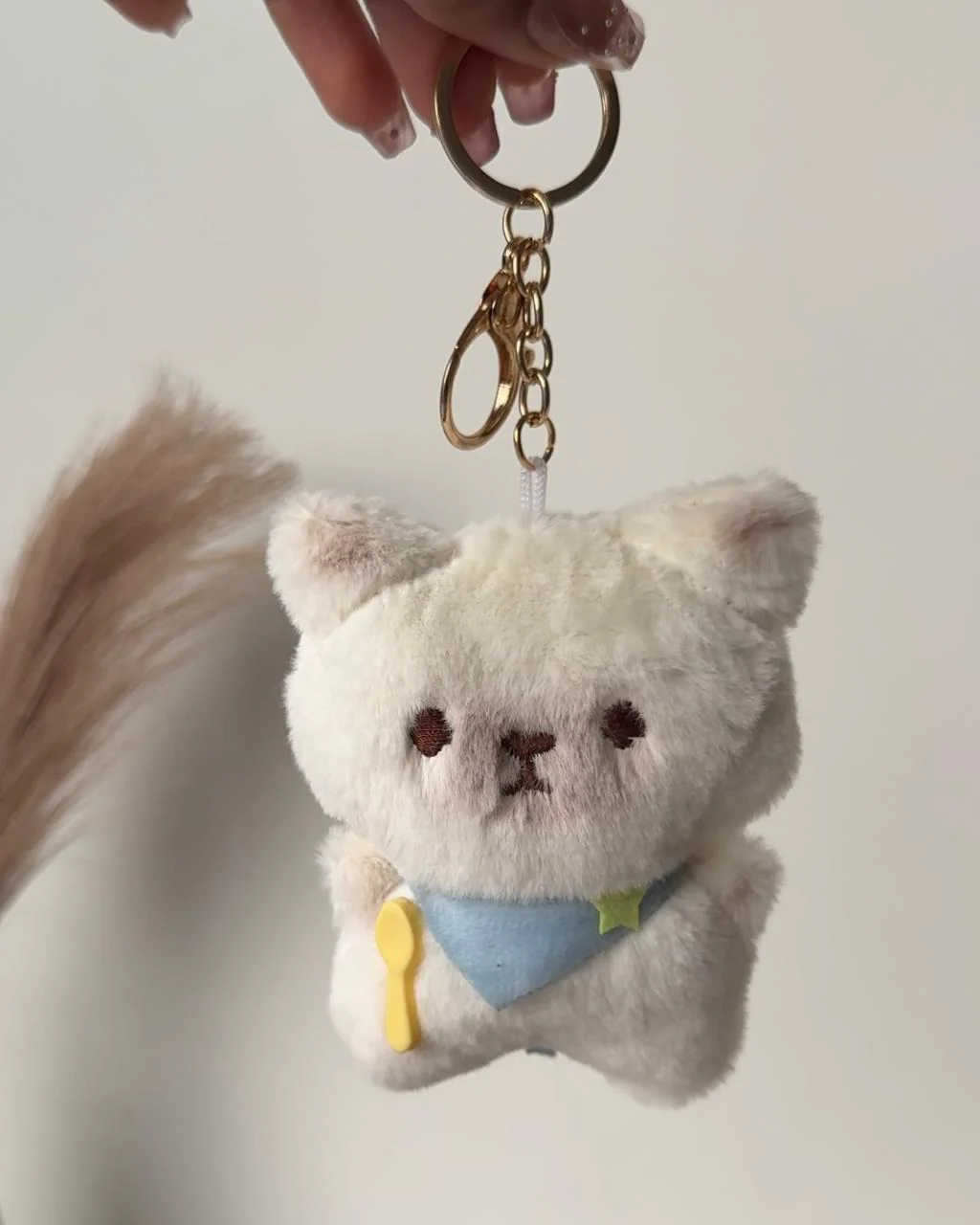 Mr. Fluffy Cute Bag Charm