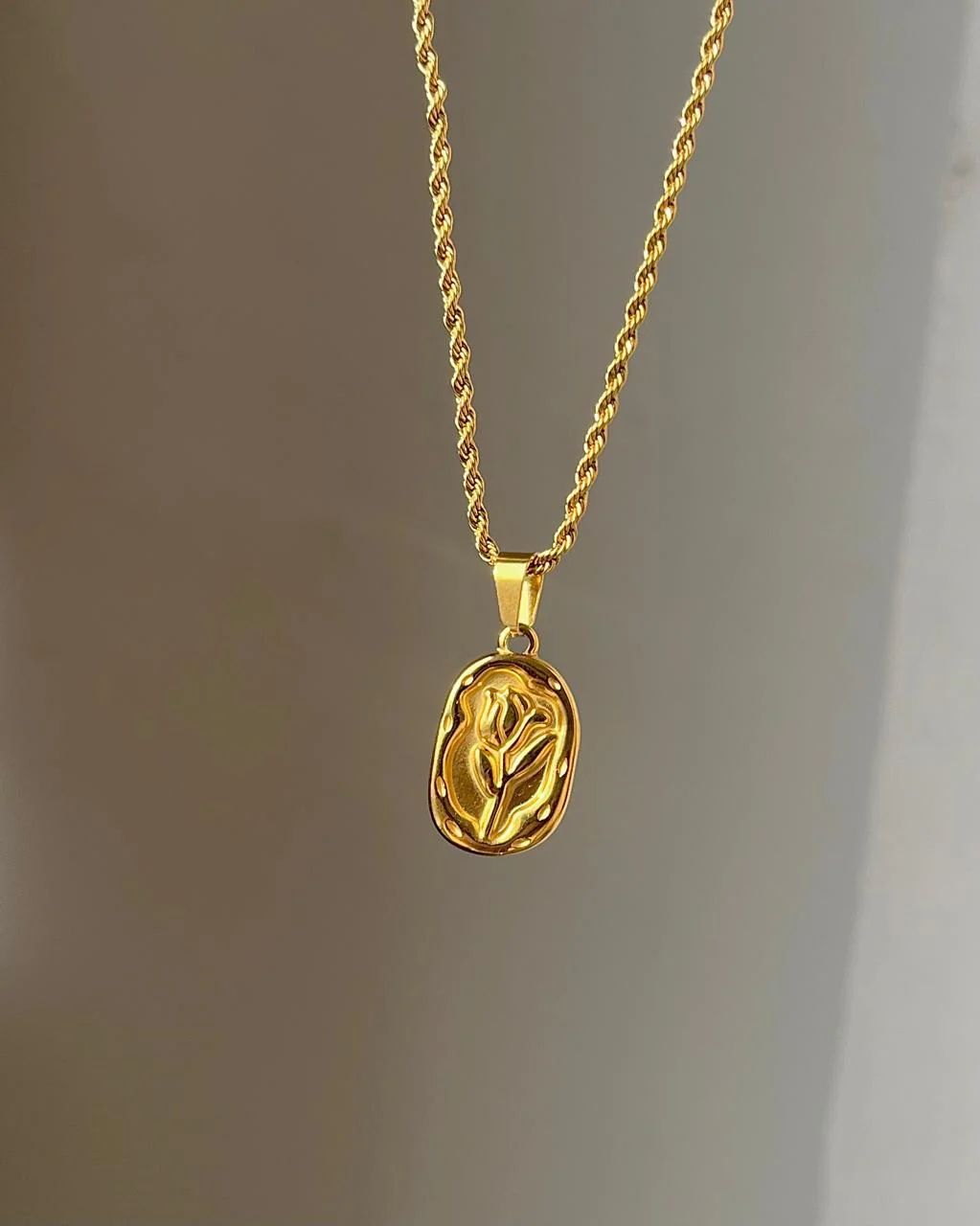 My Flower Necklace [Stainless steel]