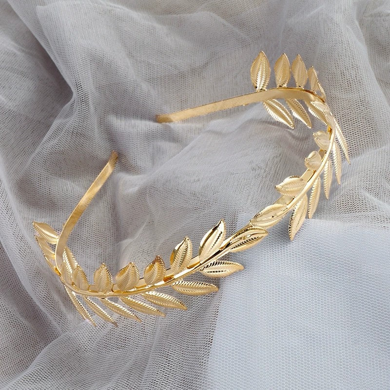 Mythical goddess Gold Headband