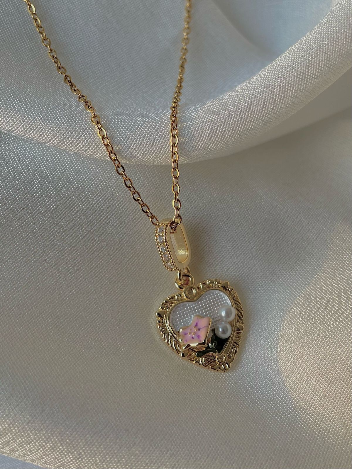 Poetic Pearl Necklace