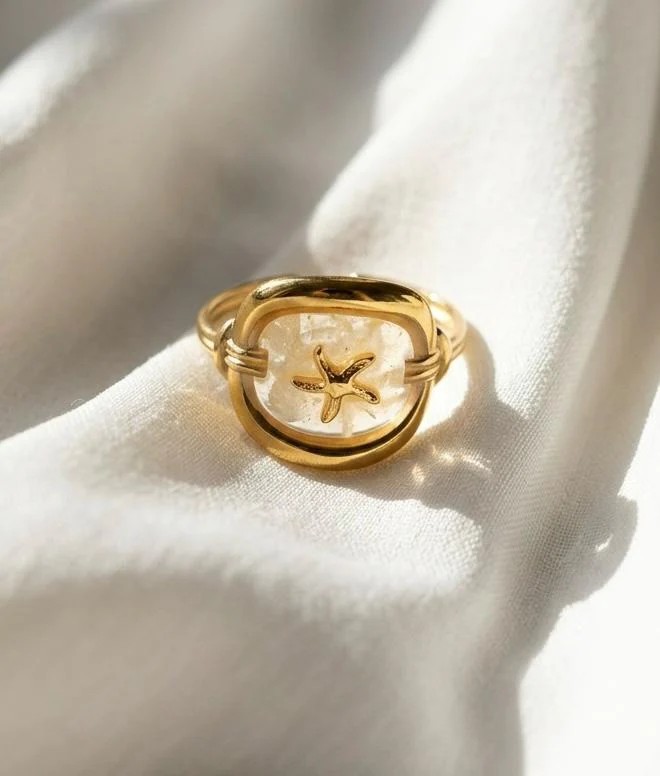 Nerissa Starfish Ring