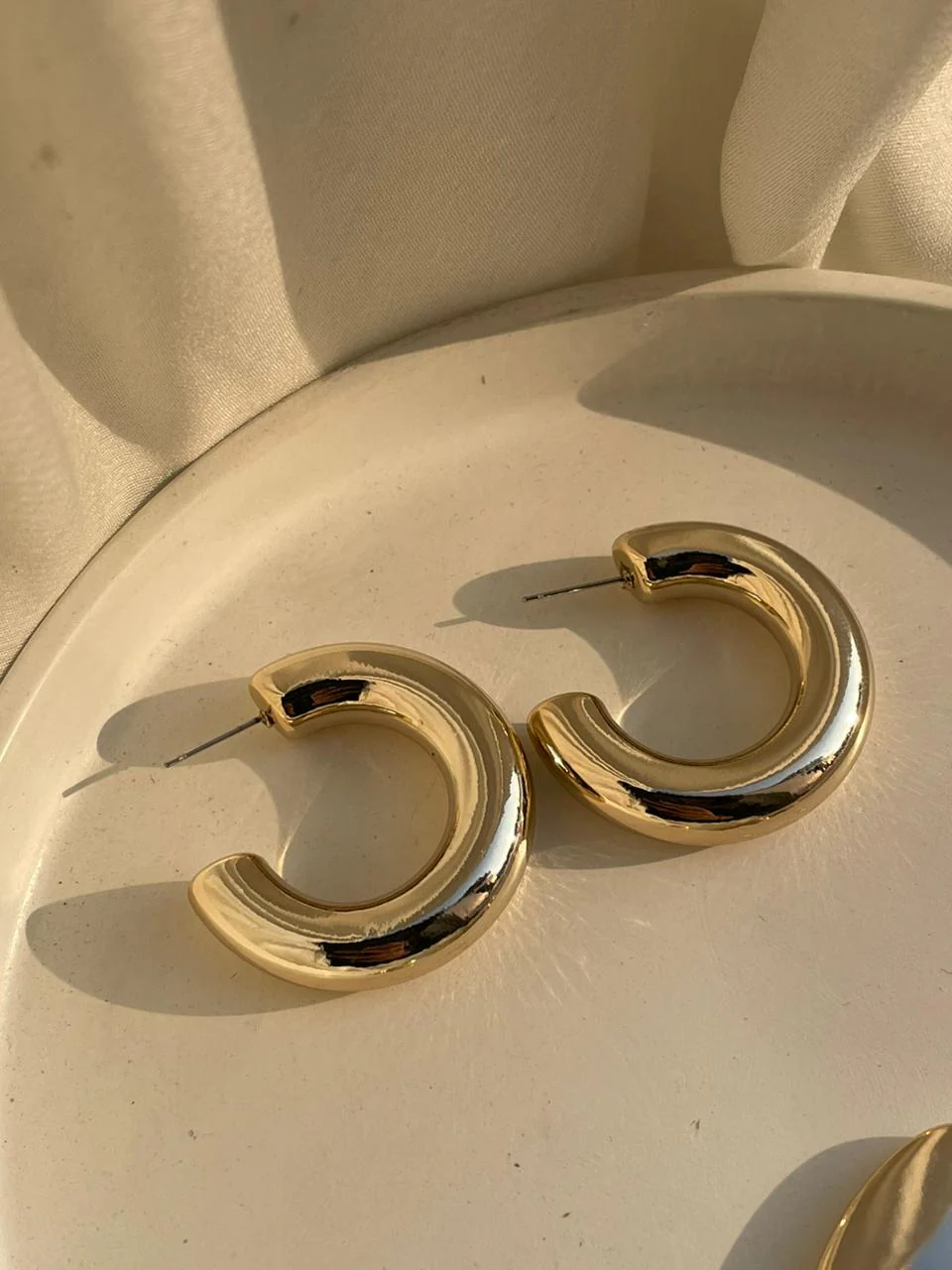 Statement Hoop Earrings - Image 2