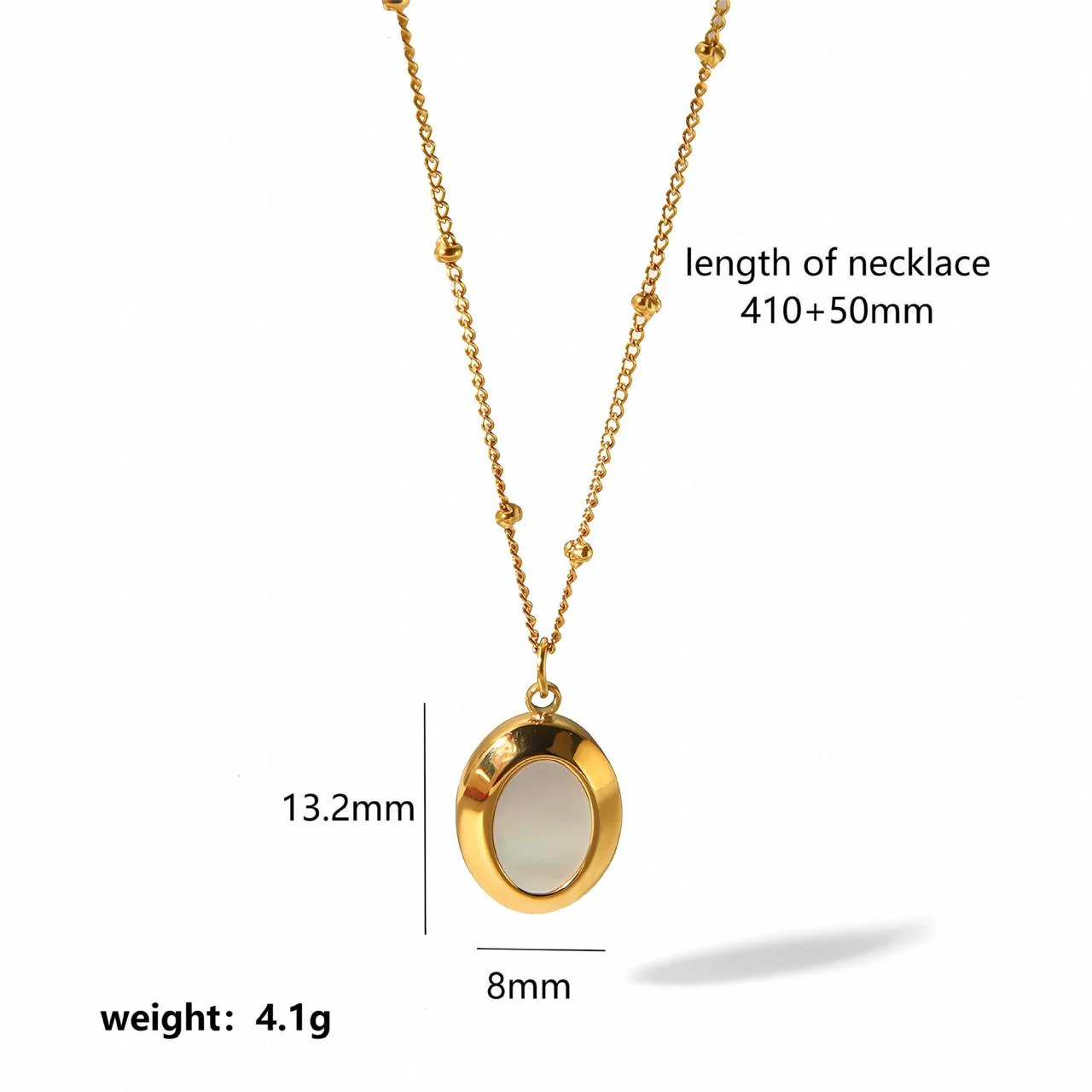 Nia Necklace [stainless steel] - Image 3