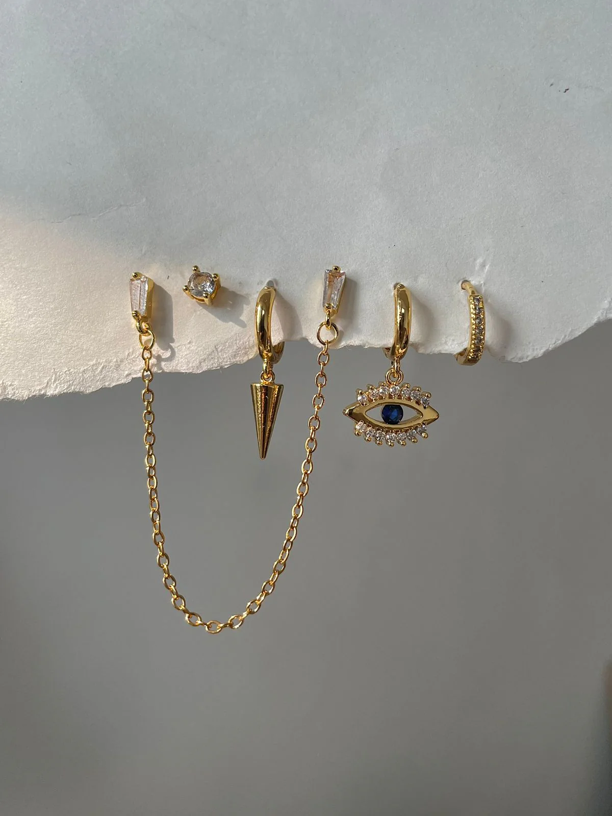 No nazars! Evil eye Earrings Combo - Image 2