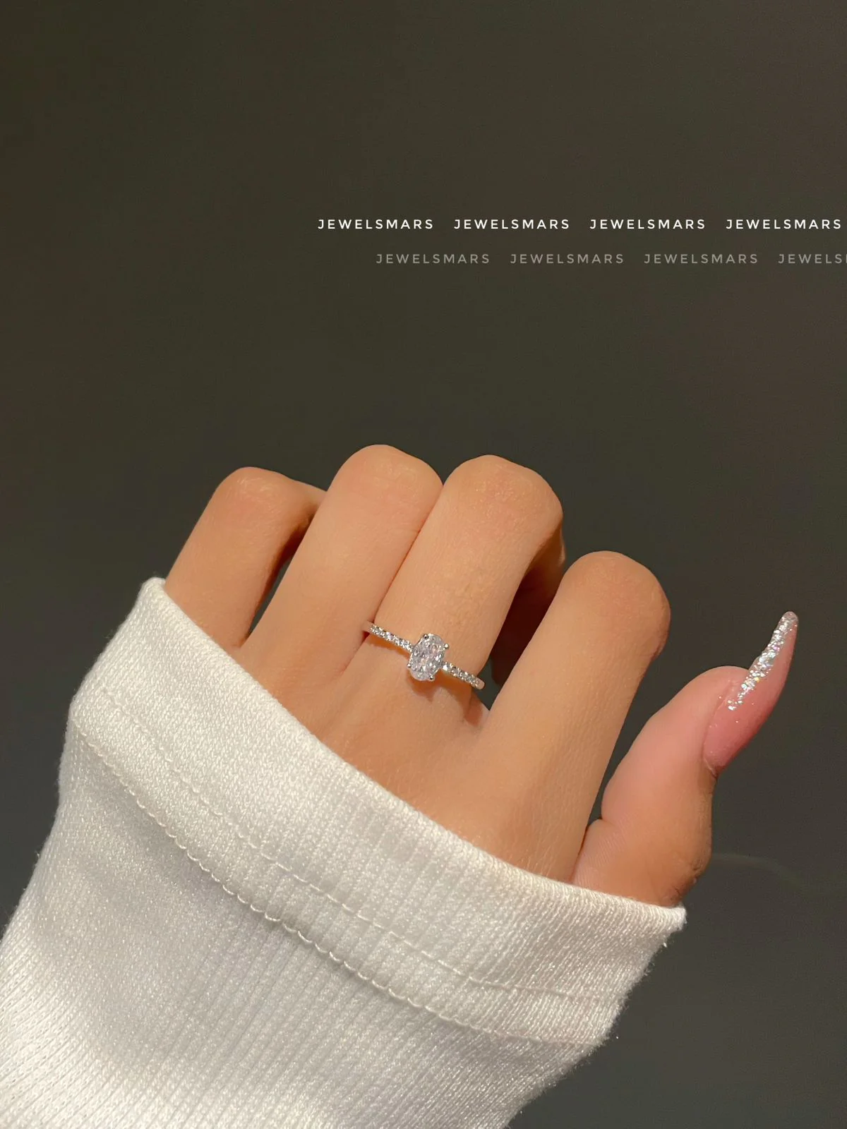 Nora Minimal Promise Ring - Image 2