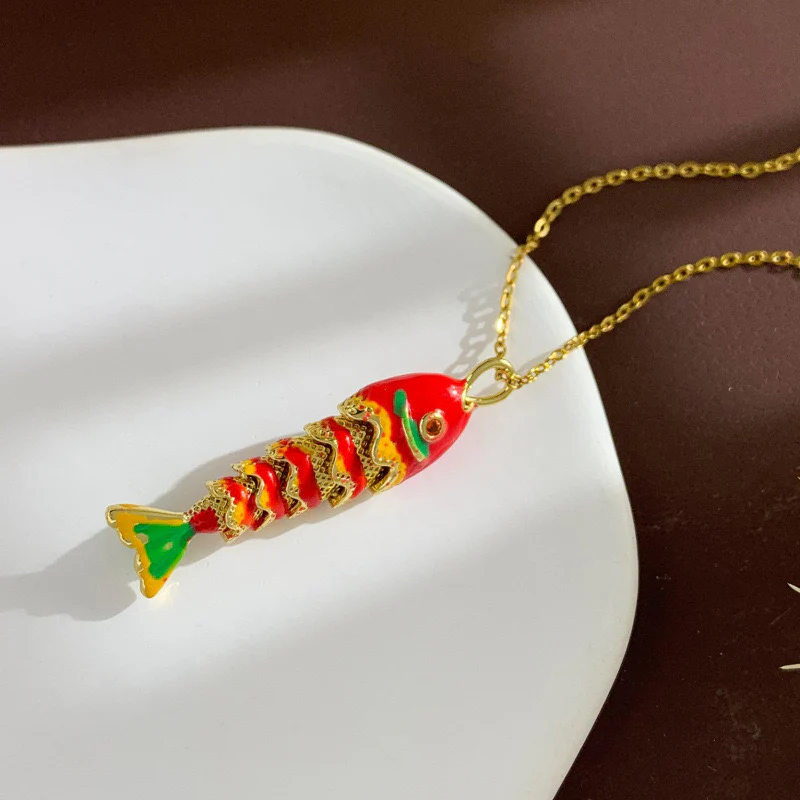 Ocean Baby! Fish Necklace - Image 2